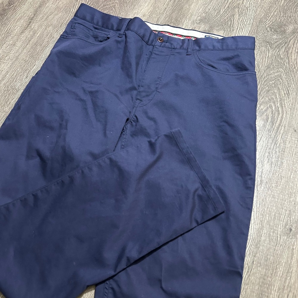Polo Golf Ralph Lauren Pants 34X32 (Fits 34X30) Navy Blue Tailored Fit 5-Pocket